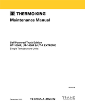Thermo King UT-1000R Maintenance Manual
