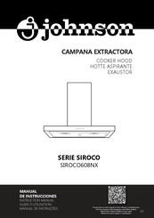 Johnson SIROCO608NX Manual