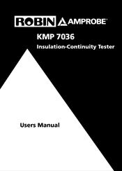 Robin AMPROBE KMP 7036 User Manual