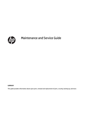 HP 17-cp1012nb Maintenance And Service Manual