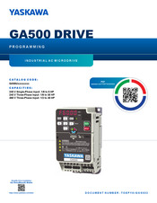 YASKAWA GA500 GA50U Series Programming Manual