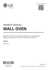 LG WDEP9427F.BRSLLGA Owner's Manual