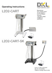DKL L2D2-CART Operating Instructions Manual