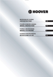 Hoover H-MICROWAVE 100 HMG201X User Instructions