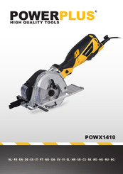 Powerplus POWX1410 Original Instruction Manual