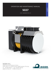 Sicor SGS7 Operation And Maintenance Manual