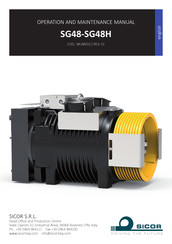 Sicor SG48 Operation And Maintenance Manual