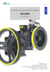 Sicor SH130G Operation And Maintenance Manual