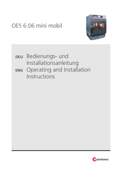 Manitowoc mini mobil easyTOUCH Operating And Installation Instruction