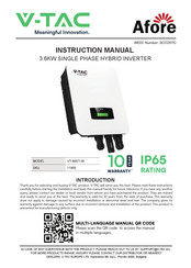 V-TAC VT-6607136 Instruction Manual