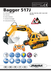 Jamara Bagger 517J Instructions Manual