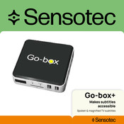 Sensotec Go-box+ Manual