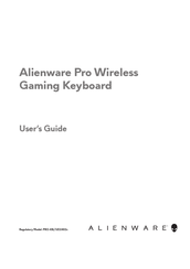Dell Alienware Pro Wireless Gaming Keyboard User Manual