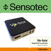 Sensotec Vo-box Manual