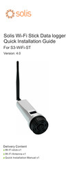 Solis S3-WiFi-ST Quick Installation Manual