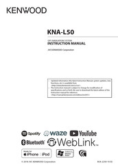 Kenwood KNA-L50 Instruction Manual