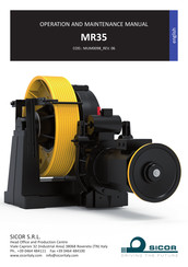 Sicor MR35 Operation And Maintenance Manual