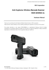 M2I MSR-B2MWA-Ex Hardware Manual