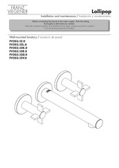 FRANZ VIEGENER Lollipop FV203/J2L.0 Installation And Maintenance Manual