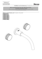 FRANZ VIEGENER Nerea FV203/59K.0 Installation And Maintenance Manual