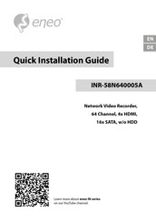 Eneo IN Series Quick Installation Manual