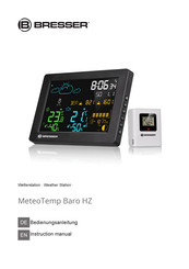 Bresser MeteoTemp Baro HZ Instruction Manual