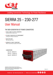 CE+T Power Sierra 25 - 48/230-277 User Manual