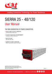 CE+T Power Sierra 25 - 48/120 User Manual