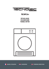 Tecnolec TEC8PCA+ Operating Instructions Manual