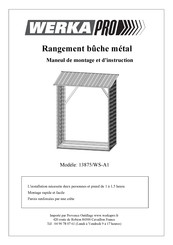 WERKAPRO 13875/WS-A1 Quick Start Manual