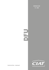 CIAT DFU Instruction Manual