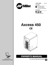 Miller AXCESS 450 W/RMD Owner's Manual