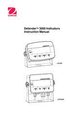 OHAUS Defender 3000 i-DT33XW-GB Instruction Manual
