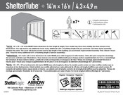ShelterLogic ShelterTube SQAACC0104C01403616 Manual