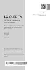 LG 55LX1TPSA Owner's Manual