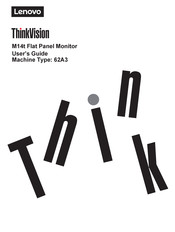 Lenovo ThinkVision M14t User Manual