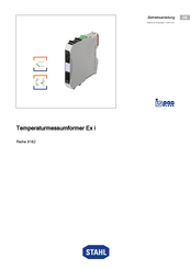 Stahl 9182/20-51-11k Operating Instructions Manual