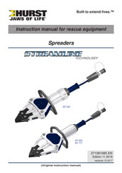 HURST Streamline SP 777 Instruction Manual
