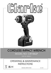 Clarke 4500619 Operating & Maintenance Instructions