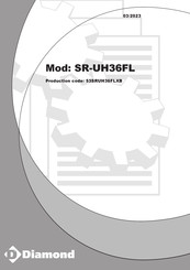 Diamond SR-UH36FL Operating Instructions Manual