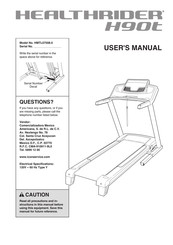 Healthrider HMTL07508.0 User Manual
