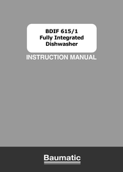 Baumatic BDIF 615/1 Instruction Manual
