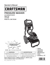 Craftsman 580.752340 Operator's Manual