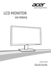 Acer VA190HQ User Manual