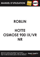 ROBLIN OSMOSE 900 IX/VR NR Manual