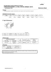 Murata GRM022R60G683ME15L Reference Sheet