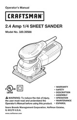 Craftsman 320.39588 Operator's Manual