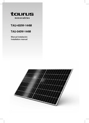 Taurus TAU-450W-144M Installation Manual