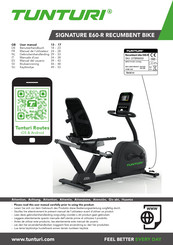 Tunturi E60R User Manual