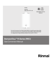 Rinnai Demand Duo CHS19980RECiN Conversion Manual